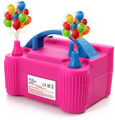 Funien 220 V-240 V Elektrische High Power Zwei Düsen Luftgebläse Ballon Inflator Pumpe Schnelle Tragbare Aufblasbare Werkzeug