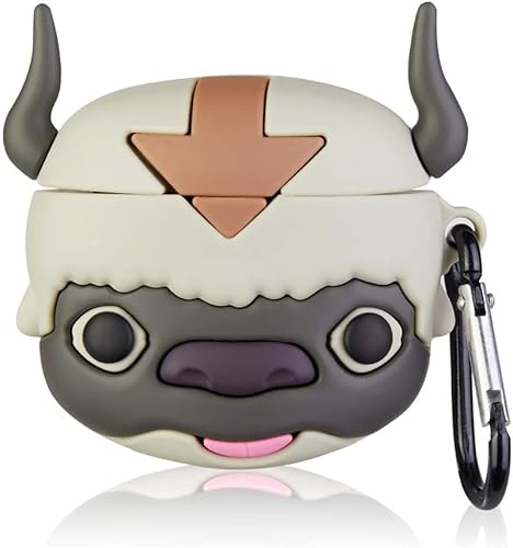 Schutzhülle für Airpod 1/2, modisch, weiches Silikon, lustig, Cartoon-Abdeckung, cool für AirPods 1 & 2, einzigartiges Design für AirPods 1/2, lustiger Charakter für Mädchen, Jungen, Kinder