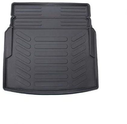 Trimak Passgenau 3D Kofferraumwanne Kompatibel mit Mercedes E Klasse W212 Limousune *Umklapbare Rücksitze* Kofferraummatte Schutzmatte Antirutschmatte Kantenschutz TPE Gummi Dauerhaft Schwarz