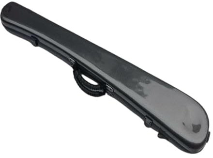 Custodia per archetto per violoncello Custodia per archetto per basso Strong Hold 2 pezzi Custodia rigida impermeabile Custodia rigida per archetto, Nero