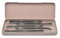 bonvoyage Essentials, Set Pinceaux Maquillage Yeux, Inclut 5 Pinceaux pour Ombres Yeux, Sourcils et Liner pour une Application Facile du Maquillage, Makeup is my Art