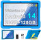 Tablette enfants Tablette Android 14 Tablette 10 Pouces Tactile, 20Go RAM+128Go ROM (TF 1To), 8-Core,Widevine L1, 5G WiFi 6,6000mAh,BT 5.0,FHD 1080p,Tablette avec souris et garantie de deux ans - Bleu