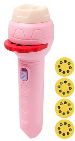 Torch Light – Taschenlampenprojektor | Dia-Taschenlampen-Projektor | Cartoon-Taschenlampenprojektor | Projektor-Taschenlampe für Kinder | Lampe