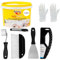 Wallpaper Paste Kit - Includes 2.5kg Ready Mixed Adhesive Paste and Kit Containing Smoother, Roller, Wallpaper Brush, Trimmer and Gloves