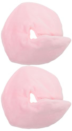 1 Paar Rosa Gel Kühlkissen für Stillende, Heiß und Kalt | Wiederverwendbare Brustauflagen, Pvc mit Stoffbezug, für Mütter während Laktation