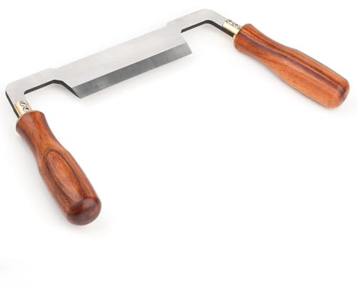 Garosa Draw Shave Tool Draw Wood Carving Tool High Speed Steel with Rosewood Anti Slip Handle for Woodworking Debarking Shaping Edging