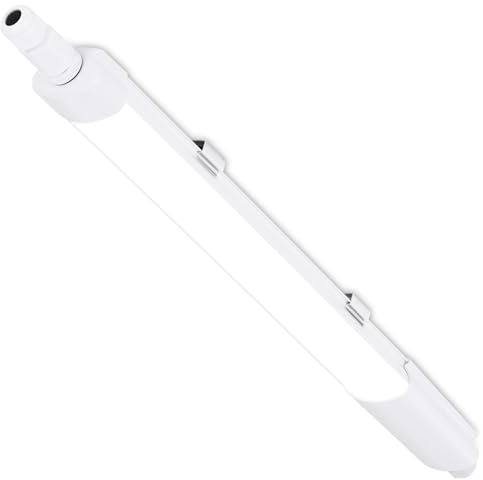 MOONSEA Feuchtraumleuchte LED 60cm 18W 3 Farben Werkstatt Deckenleuchte