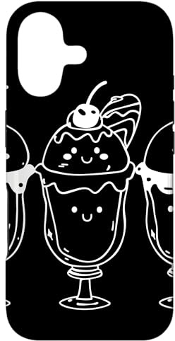 Hülle für iPhone 17 Eisbecher Comic Look Glace Fruchteis