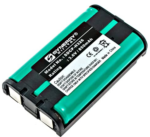 Rayovac RAY193 Cordless Phone Battery Ni-MH, 3.6 Volt, 850 mAh, Ultra Hi-Capacity Battery - Replacement Battery for PANASONIC HHR-P104, Type 29, Sony MDR-RR800/900 Series Cordless Phone Batteries