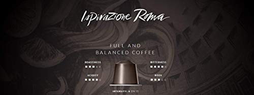 New Original Nespresso Roma Flavour Coffee 80 Capsules Pods 8 Sleeves Long Expiry