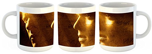 Unified Distribution Prison Break - Wenworth Miller, Dominic Purcell - Tasse mit Motiv Bedruckt, 300ml C-Henkel. Tolles Geschenk für Büro, Küche, Geburtstag, Ihre Neue Lieblingstasse zum Frühstück