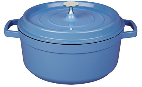 Masterpan Non-Stick Dutch Oven Casserole Dish with Lid 23cm / 3.8L | Induction Ready Casserole Dishes with Lids Oven Proof | Oven Dish, Casserole Pot, Stew Pot, Dutch Oven for Bread Making, Dutch Pot