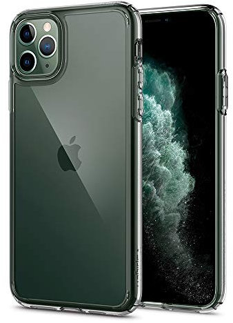 Spigen Ultra Hybrid Case Compatible with iPhone 11 Pro Max - Crystal Clear