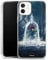 Slim Case extra dünn kompatibel mit Apple iPhone 12 mini Silikon Handyhülle transparent Hülle Die Schöne und das Biest Disney Princess Rose