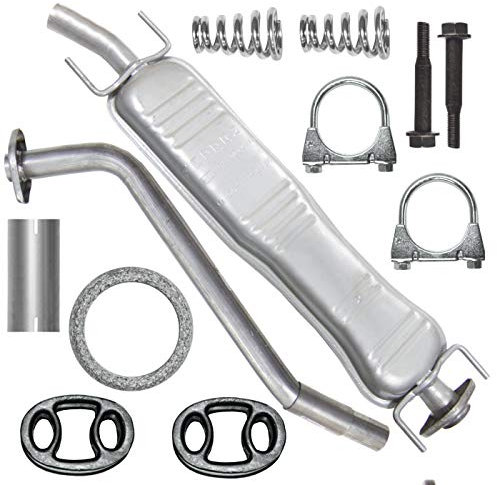 Adamot Mitteltopf Auspuff Mittelschalldämpfer für Opel Vectra B 2 II 1.8 2.0 2.2 2.5