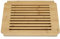 Point Virgule Brotschneidebrett mit krümelrost, Schneidebrett mit Auffangschale, Schneidebrett Brot, 40x27x3,5cm