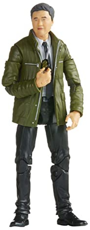 Hasbro Marvel Legends Series MCU Disney Plus Wandavision Agent Jimmy Woo Action-Figur, 1 Accessoire, 2 Build-A-Figure Elemente