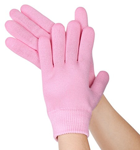 Ruilogod 1 Paar rosa Strick-Peeling, feuchtigkeitsspendend, Handpflege, Spa-Gloves Gel (ID: D74 341 bd6 39b 8a4