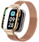 Keecuty Armband für Redmi Watch 3 Active, Kompatibel für Xiaomi Mi Watch Lite 3 Active Metall Redmi Watch 3 Active Wasserdicht Edelstahl Replacement Uhrenarmbänder für Redmi Watch 3 Active