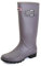Rumkok Stivali Pioggia Donna, Leggere Comode Giardinaggio Scarpe, Antiscivolo Da Pioggia Stivaletti, Grigio, 40 EU
