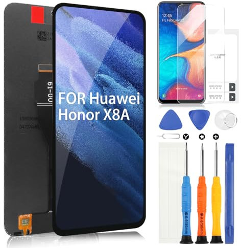 ARSSLY LCD Schermo per Huawei Honor X8a 2023 CRT-LX1 CRT-LX2 CRT-LX3 Display per Honor X8a 6,7 Digitazer Touch Screen Assembly con Strumenti