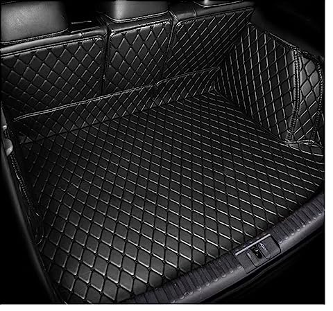 FEEGAR Maletero Estera Esteras para Maletero Trasero para Seat para Cupra para Ateca Kh7 para 2016-2023 5 Asientos Bandeja Carga Alfombra Alfombrillas Maletero Trasero (Color : Biack 2)