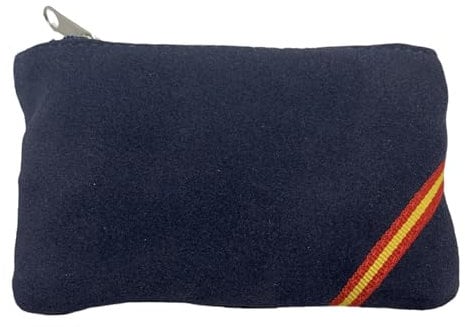 Porte-monnaie avec fermeture éclair avec anneau pour clés, petit porte-monnaie avec porte-monnaie pour la poche ou le sac, élégant drapeau de l'Espagne., Porte-monnaie Bardera Croix Espagne,