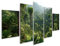 islandburner Tableau sur Toile Jungle Sauvage Panorama Forêt Profonde Palmiers Plantes Tropicales KI La Photos Tableaux muraux Poster