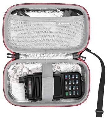RLSOCO Hard Case for Radioddity GM-30 & Radtel RT-890/RT-490/RT-590/RT-690/RT-470 Handheld Amateur Radios (Case Only), RLE-2401-Rad
