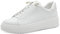 MARCO TOZZI Damen Sneaker flach mit Schnürsenkeln Elegant, Weiß (White), 38 EU