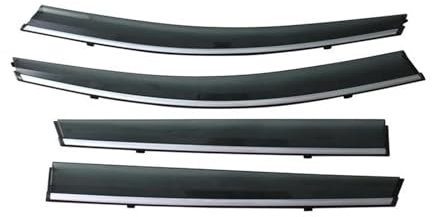 DATOUJLS Auto-Windabweiser für Fenster Seitenfenster Windabweiser Für N&issan Für Qashqai J11 2016-2022 Tür Sonnenblende Regenschutz