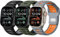 Witzon Cinturino sportivo compatibile con Apple Watch Ultra Band da 49 mm, 46 mm, 45 mm, 44 mm, 42 mm, da uomo, largo, morbido silicone, robusto, cinturino di ricambio per iWatch Ultra Ultra 2 Series