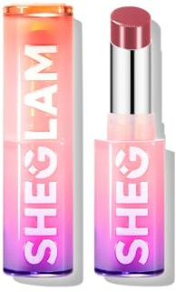 SHEGLAM Mirror Kiss High-Shine Lipstick Silky Jelly Texture Hydrated&Smooth Lip Gloss-Rule Breaker