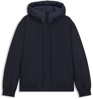 BOSS Men's Outerwear Jacket, dark blue, 38