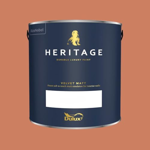 DULUX TRADE HERITAGE MATT INCA ORANGE 2.5L