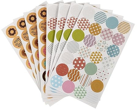 LALAFINA Buch Reparatur Kit 40 Stücke Papier Aufkleber Loch Verstärkung Lose-blatt Papier Verstärker