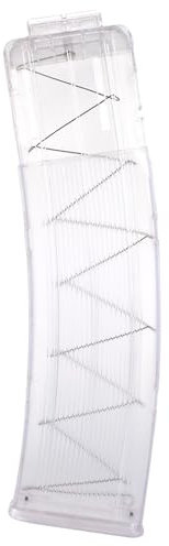 TiGog Elite Clip Magazin, 22-Darts Pfeile Clip Magazin, Soft Bullet Pistole Zubehör, Schnell Nachladen Clips Bullet Gun Magazine für Nerf N-Strike Elite Serie Spielzeuggewehre, Transparent