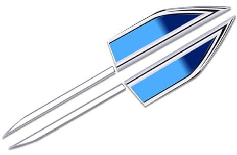 Ygjuetd Autoaufkleber,Auto-Seitenstreifen-Aufkleber,Auto-Karosserie-Dekoration-Zubehör,für Renault Clio 5 RS,B-Silver Blue