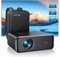 【Auto Focus/Keystone】 1080P WiMiUS p62 Projector 4K WiFi Bluetooth Full HD Supported Zoom 50% WiFi 6 Portable Home Theater/TV Stick(Refurbished)
