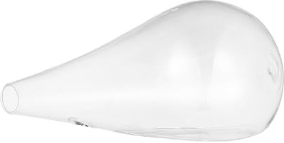 ibasenice 1pezzi Forma Di Goccia d Portafiori in Vetro Da Parete Contenitore Per Piante Idroponiche Per Acquario Casa e Hotel