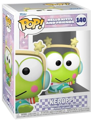 Funko Pop! Sanrio: Hello Kitty - Keroppi KPop! - Vinyl-Sammelfigur - Geschenkidee - Offizielle Handelswaren - Spielzeug Für Kinder und Erwachsene - Anime Fans - Modellfigur Für Sammler und Display