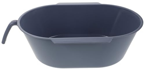 Rollstuhl Toiletteneimer mit Griff, Tragbarer Ersatz für Senioren | Kunststoff, Ausziehbares Modell für Toilettenstühle, Leichte Reinigung, Diskrete Nutzung, Robust und Handlich