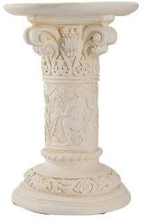 Huangj-0527 European Garden Roman Column Decorative Pedestal Base Ideal For Displaying Statues, Vases, Or Planters Decorative Garden Columns