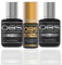 QBS® Eyelash Extensions Liquid Set: Ultra Plus Lash Glue (5ml), Gel Remover (15ml) & Lash Primer (15ml) – Strong Adhesive Bond, Quick-Dry Glue, Lash Prep for Extensions
