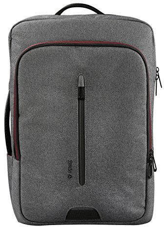 Yenkee YBB 1522GY Konvertierbarer Notebookrucksack TARMAC 15,6, 3 in 1 Rucksack
