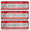 Finest Folia 9X GPS Aufkleber Fahrrad Motorrad Auto Alarm Warnung Anti Diebstahl Sticker Tracker gesichert (Aluminium Schliff Silber, R055 Fahrrad)