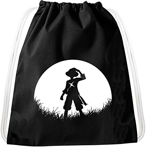 Sunrise Ruffy Luffy Pirat Rucksack Tasche Turnbeutel Sport Jute Beutel Piratenbande