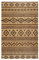 STORESDECO - Tapis Antidérapant en Bambou Naturel Idéal pour Le Salon, Le Couloir, La Salle De Bain... Effet Parquet ! Disponible en Grandes Tailles | Noir Ethnique, 80 cm x 150 cm