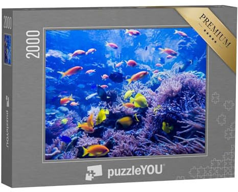 puzzleYOU: Puzzle 2000 Teile „schöne Unterwasserwelt“ – aus der Puzzle-Kollektion Tiere