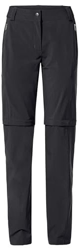 VAUDE Damen Women's Farley Stretch Zo T-zip Pants Ii Hose, Schwarz, 40 EU